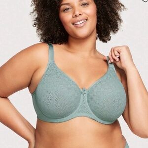 Glamorise Lace Comfort Wonderwire Bra